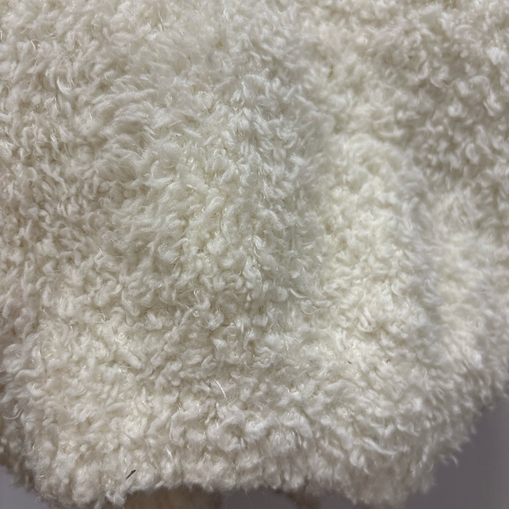Skims Sz xxs/xs Cozy Cream Fuzzy Sherpa pants - Picture 7 of 15